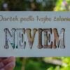 Drevené obálky na peniaze