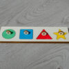 Montessori vkladačka geometrické tvary