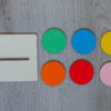 Montessori drevená vkladačka 3v1